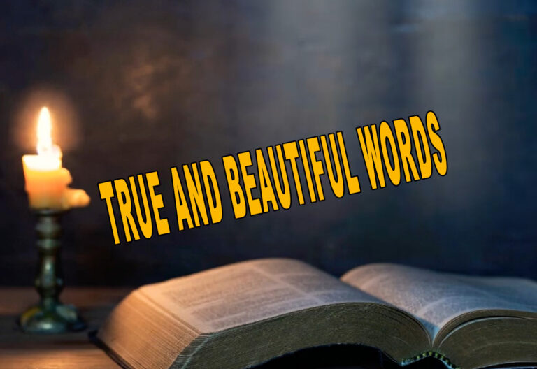 26th July, 2026  (Year A – Pentecost 9)  “True and Beautiful Words “